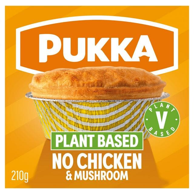 Pukka Vegan Chicken & Mushroom Pie 210g - gallery image 1