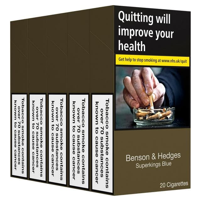 Benson & Hedges Superkings Blue 5x20 - gallery image 1