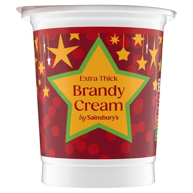 Sainsbury's 500ml Extra Thick Brandy Cream - gallery image 1