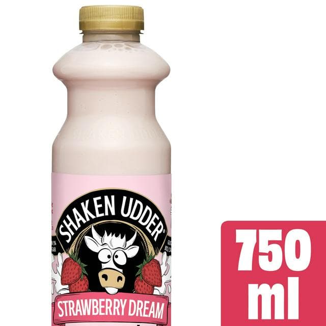 Shaken Udder Strawberry Dream Milkshake 750ml - gallery image 1