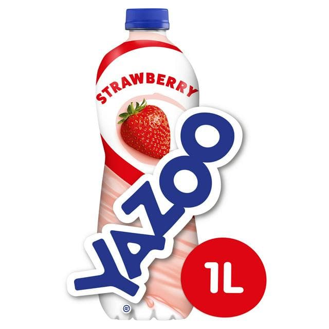 Yazoo Strawberry Milk Drink 1L - gallery image 1