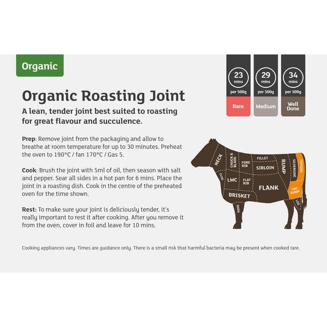 Sainsbury's 30 Days Matured British Beef Roasting Joint, So Organic (approx. 1.05kg) - gallery image 2