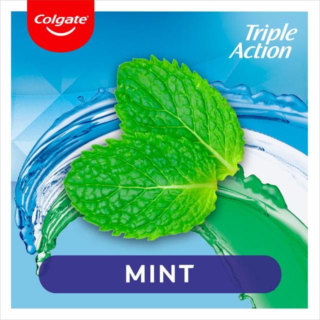 Colgate Triple Action Mouthwash Alcohol Free 500ml - gallery image 4