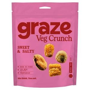 Graze Honey Roast Crunch Mix Sharing Bag Snack 100g