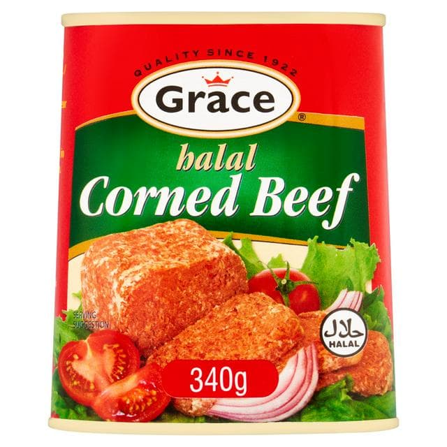Grace Halal Corned Beef 340g - gallery image 1
