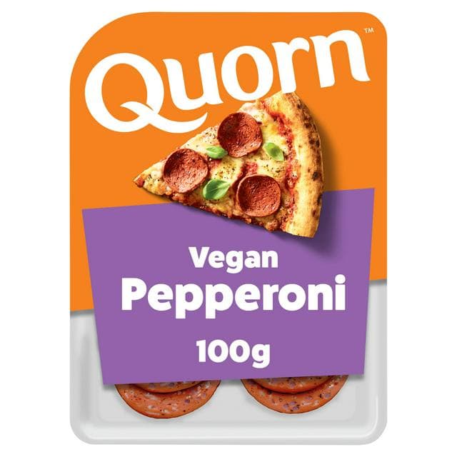 Quorn Vegan Pepperoni 100g - gallery image 1