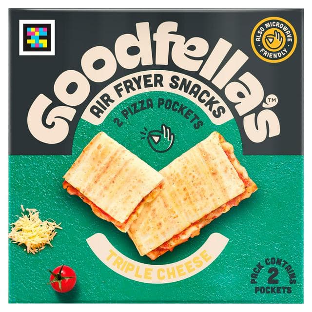 Goodfella's Triple Cheese Pizza Pockets x2 250g - gallery image 1