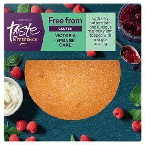 Sainsbury's Free From Victoria Sponge, Taste the Difference 354g