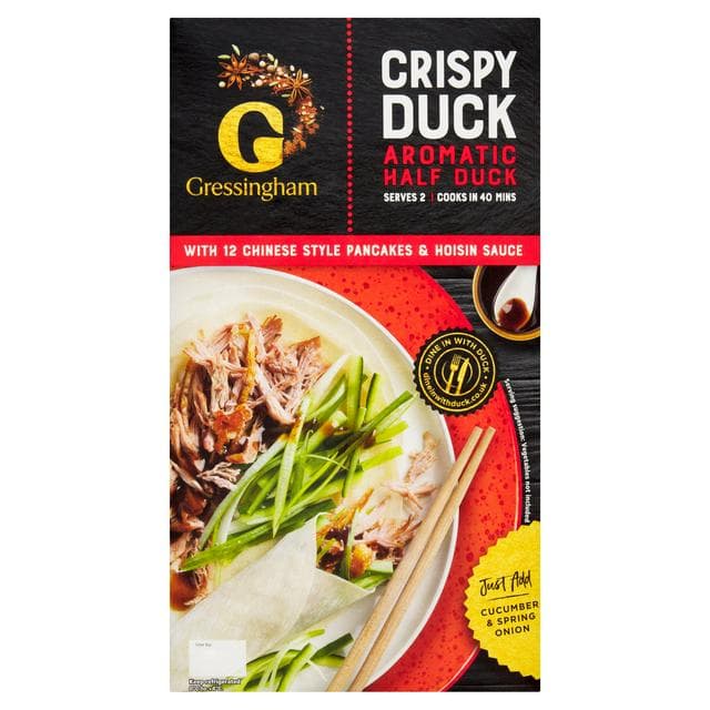 Gressingham Crispy Aromatic Half Duck 540g - gallery image 1