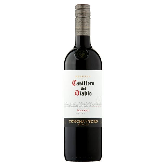 Casillero Del Diablo Malbec Red Wine 75cl - gallery image 1