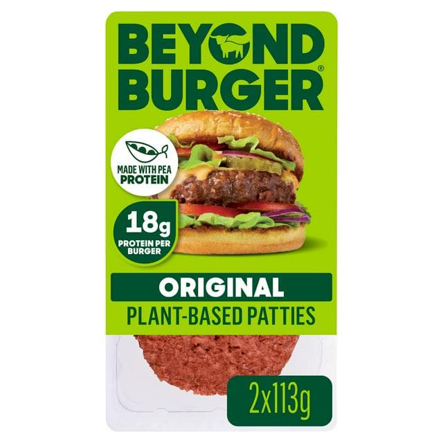 Beyond Meat Plant Based Burger Patties x2 226g - gallery image 1