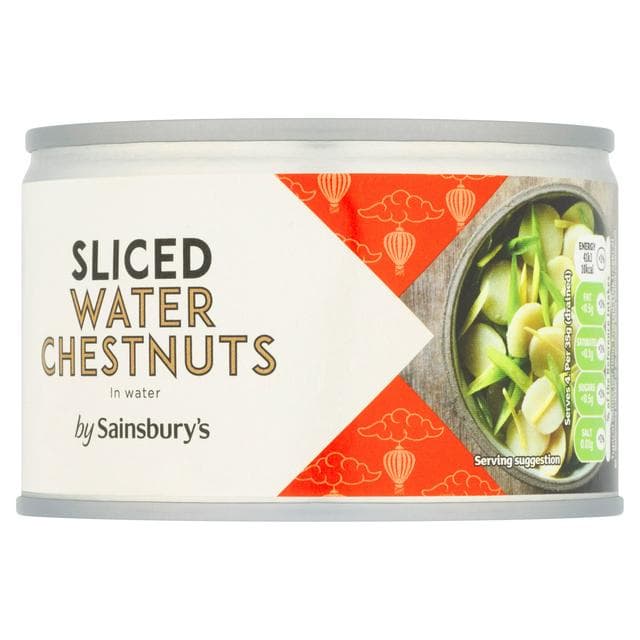 Sainsbury's Canned & Sliced Water Chestnuts 225g - gallery image 1