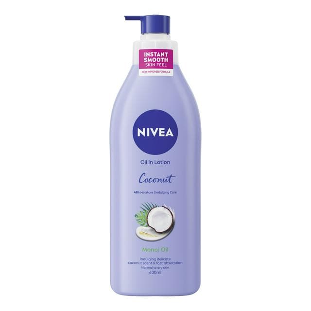 Nivea Coconut & Monoi Oil Body Lotion for Normal to Dry Skin 400ml - gallery image 1