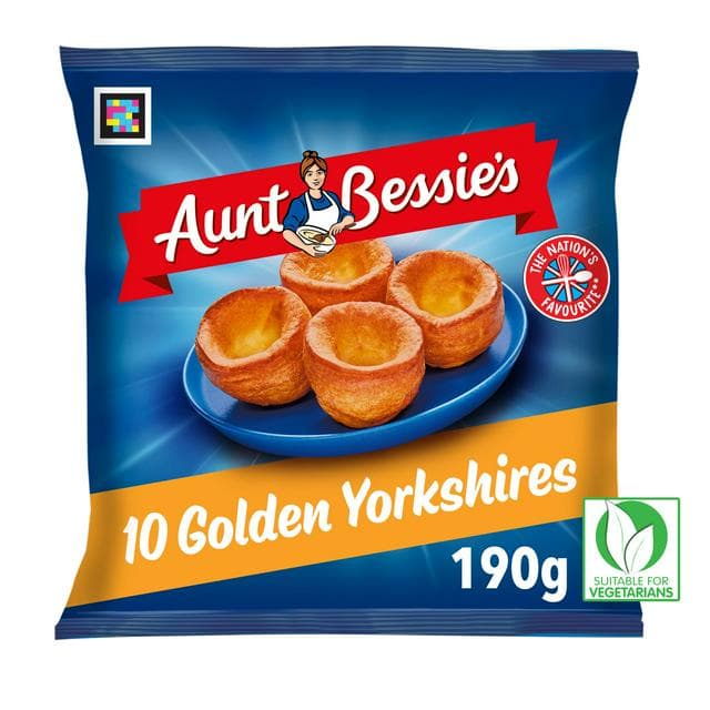 Aunt Bessie's Glorious Golden Yorkshire Puddings x10 190g - gallery image 1