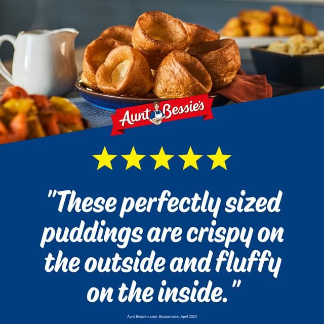 Aunt Bessie's Glorious Golden Yorkshire Puddings x18 342g - gallery image 3