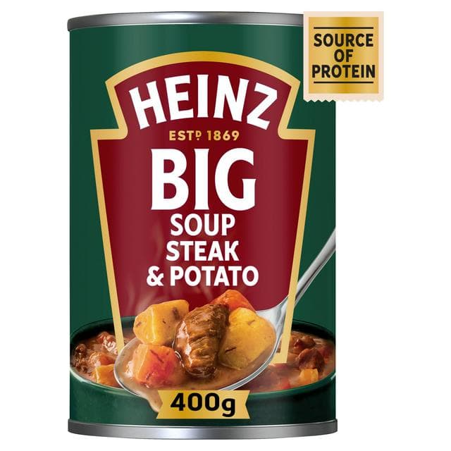Heinz Steak & Potato Chunky Big Soup 400g - gallery image 1