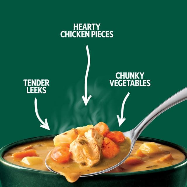 Heinz Chicken & Leek Chunky Big Soup 400g - gallery image 2