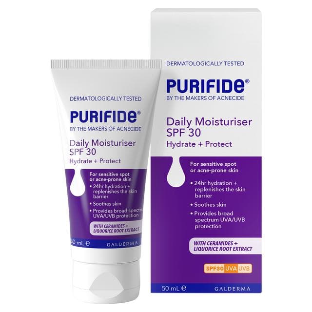 Purifide Daily Moisturiser SPF 30 50ml - gallery image 2