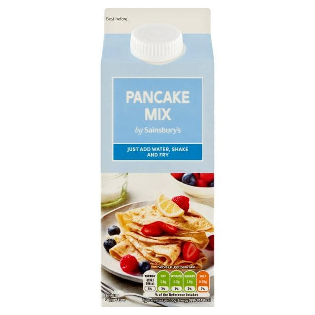 Sainsbury's Pancake Mix Shaker 155g - gallery image 1