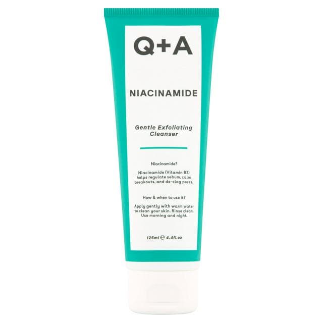 Q+A Niacinamide Gentle Exfoliating Cleanser 125ml - gallery image 1