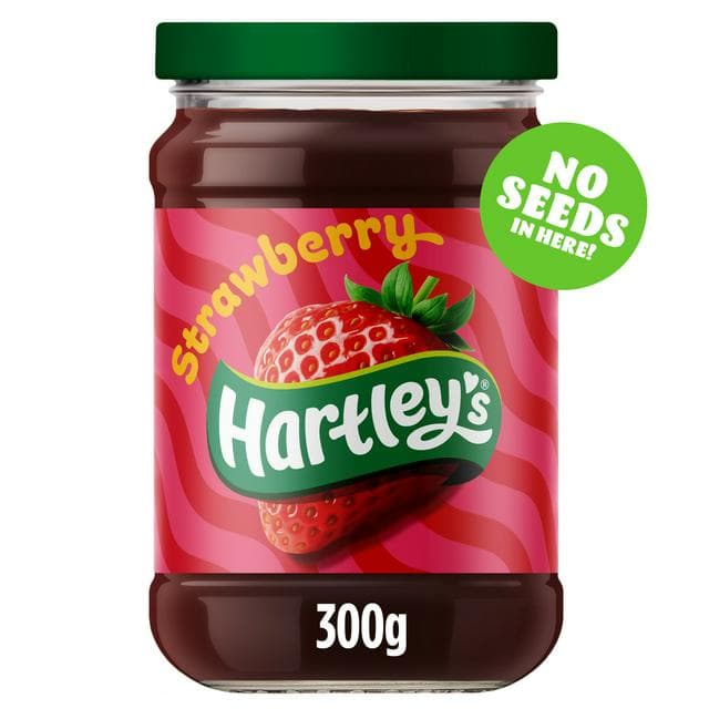 Hartley's Strawberry Seedless Jam 300g - gallery image 1