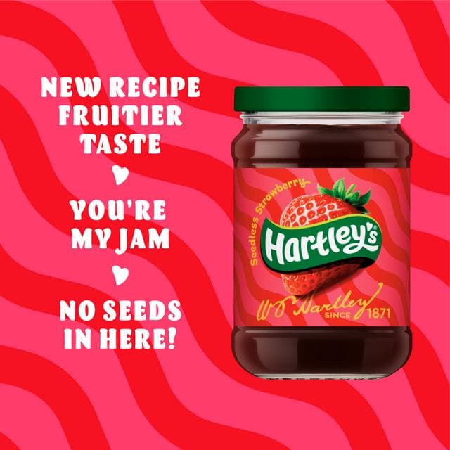 Hartley's Strawberry Seedless Jam 300g - gallery image 2