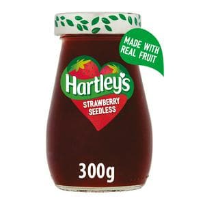 Hartley's Strawberry Seedless Jam 300g
