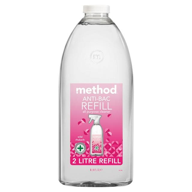 Method Refill Anti-Bacterial Cleaner Wild Rhubarb 2L - gallery image 1