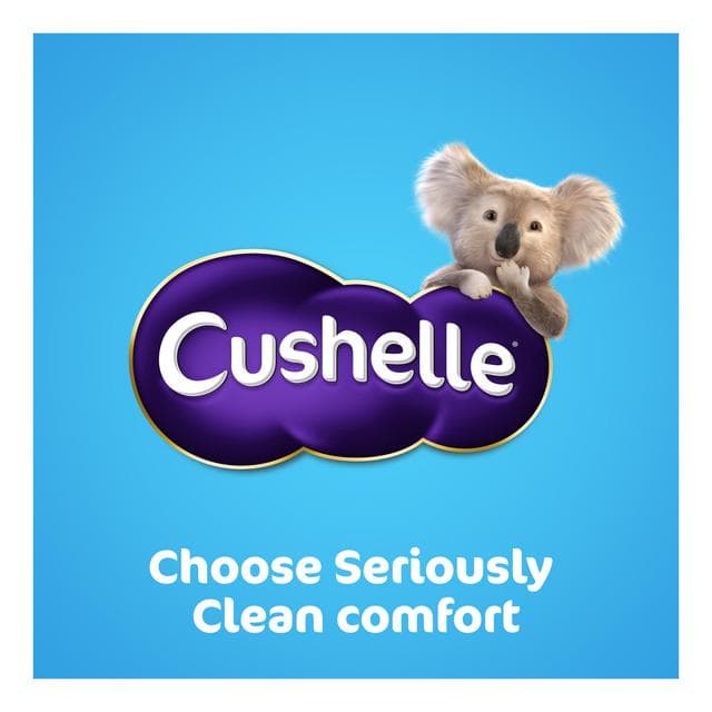 Cushelle Seriously Clean 32 x Standard Toilet Rolls - gallery image 5