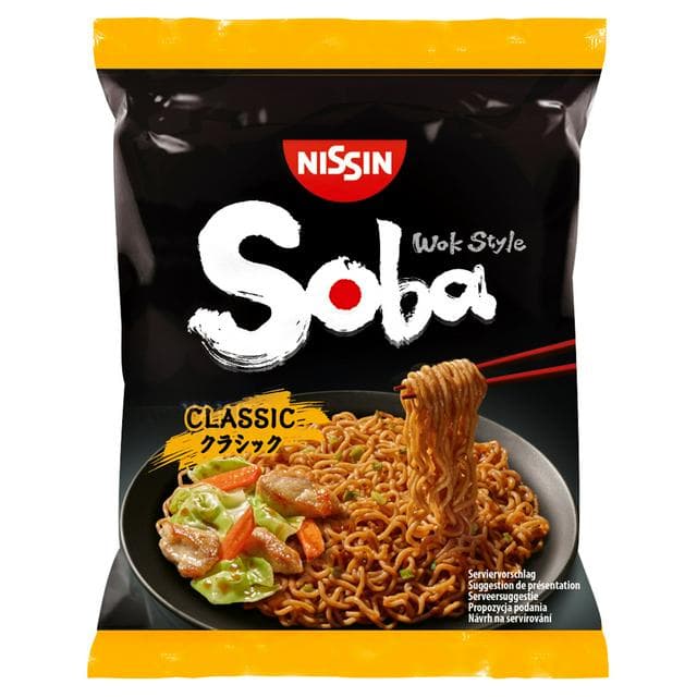 Nissin Soba Classic Wok Style Stir Fry Noodles 109g - gallery image 1