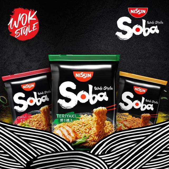 Nissin Soba Yakitori Chicken Wok Style Stir Fry Noodles 110g - gallery image 5