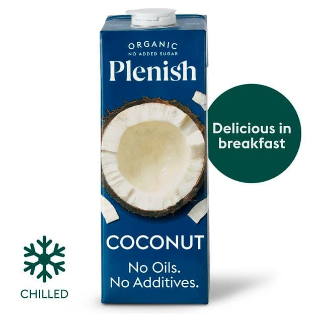 Plenish 1L Chilled Dairy Free Organic Coconut Drink - gallery image 1