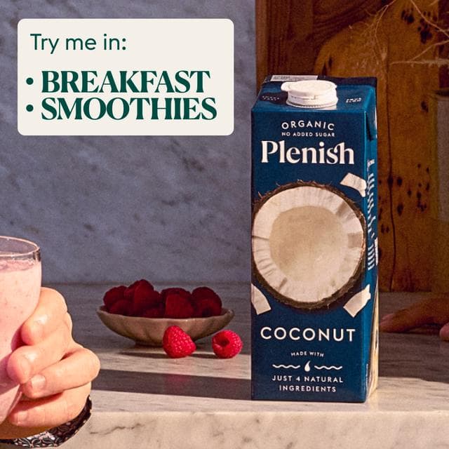 Plenish 1L Chilled Dairy Free Organic Coconut Drink - gallery image 4