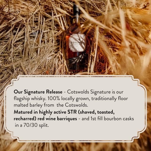 Cotswolds 70cl Single Malt Signature Whisky - gallery image 4