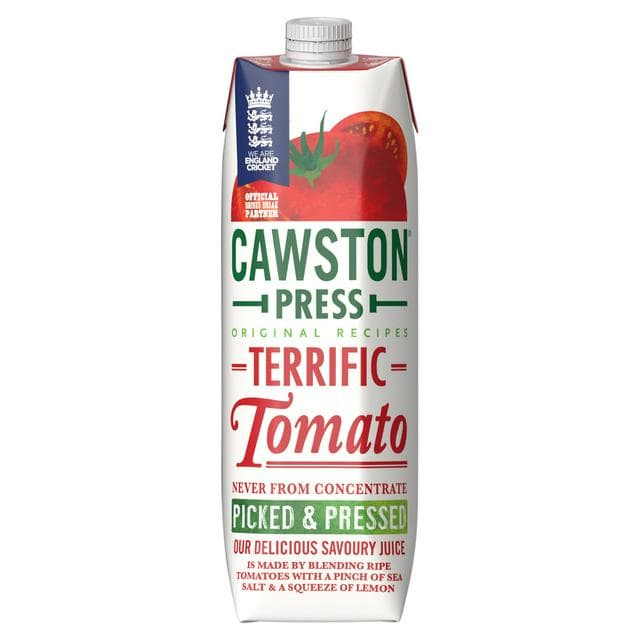 Cawston Press Pressed Tomato Juice 1 Litre - gallery image 1