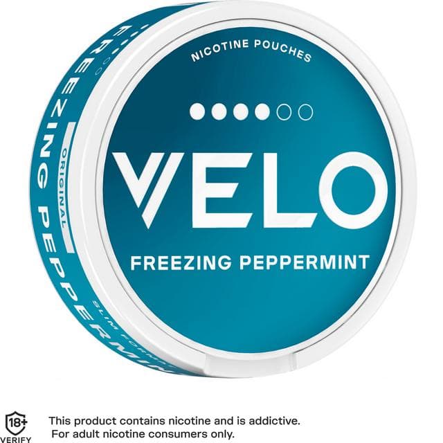 Velo Nicotine Pouch Freezing Peppermint 11mg - gallery image 6