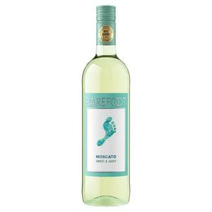 Barefoot Moscato White Wine 75cl