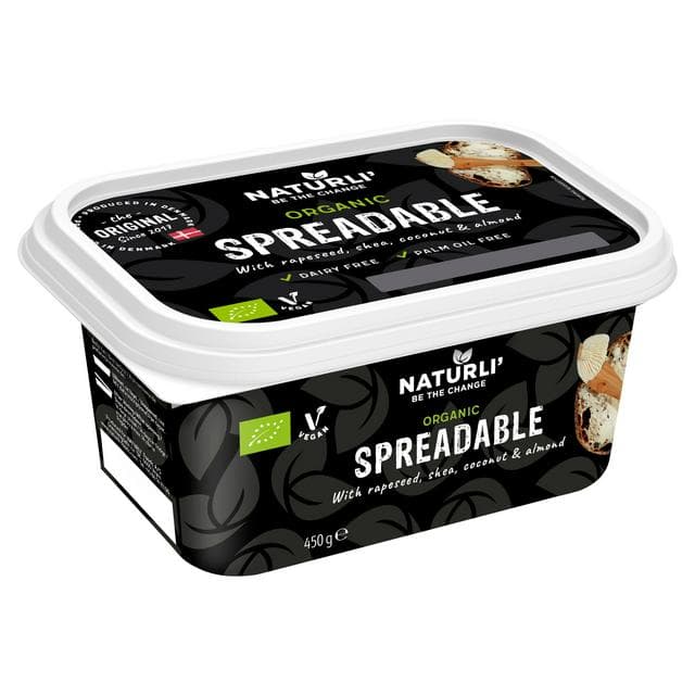 Naturli Vegan Spread, Organic 450g - gallery image 1
