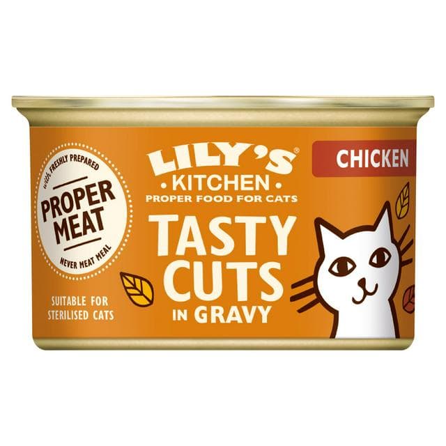Lily's Kitchen Chicken Tasty Cuts in Gravy Cat Food 85g - gallery image 1