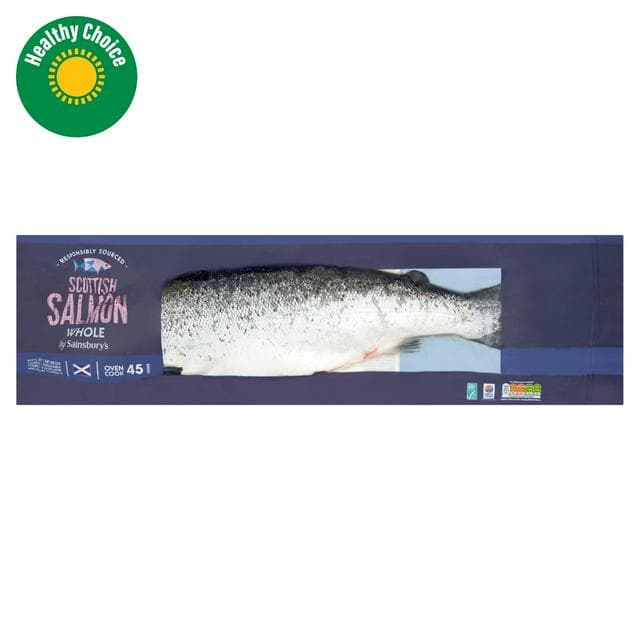 Sainsbury's Whole Scottish Salmon - gallery image 1