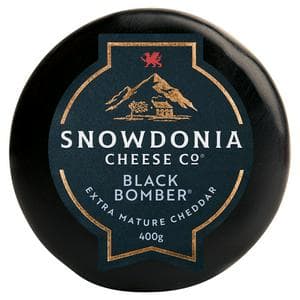 Snowdonia Cheese Company 400g Black Bomber Extra Mature Cheddar Truckle