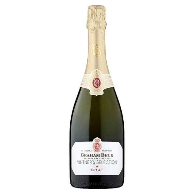 Graham Beck Chardonnay Pinot Noir Vintner's Selection Brut White Wine 75cl - gallery image 1