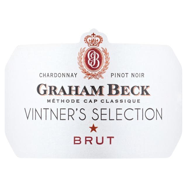 Graham Beck Chardonnay Pinot Noir Vintner's Selection Brut White Wine 75cl - gallery image 3
