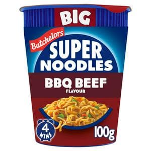 Batchelors Big Super Noodles Pot BBQ Beef Flavour 100g
