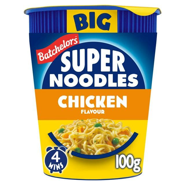 Batchelors Big Super Noodles Pot Chicken Flavour 100g - gallery image 1