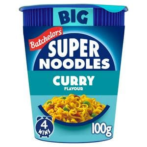Batchelors Big Super Noodles Pot Curry Flavour 100g