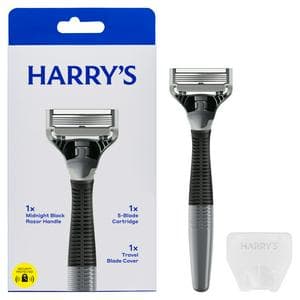 Harry's 1 x Blade Cartridge Midnight Black 5 Blade Men's Razor