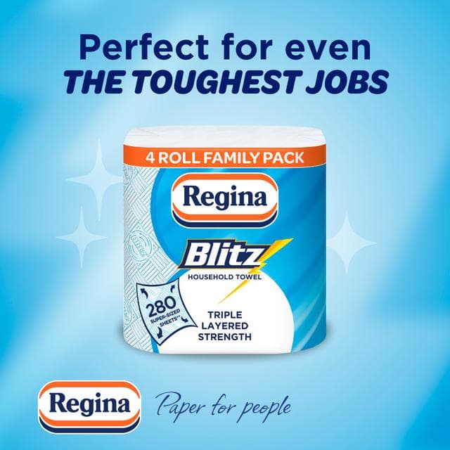 Regina Blitz Kitchen Towel Rolls x4 - gallery image 4