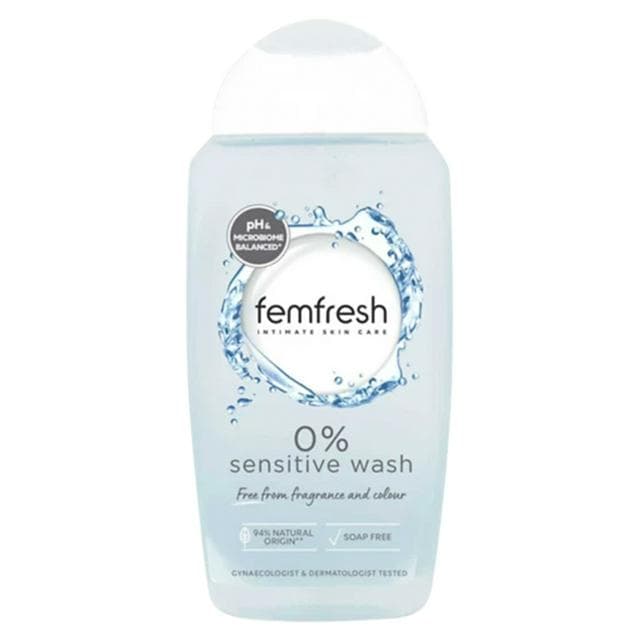 Femfresh Intimate Skin Care 0% Sensitive Fragrance & Wash Free 250ml - gallery image 1