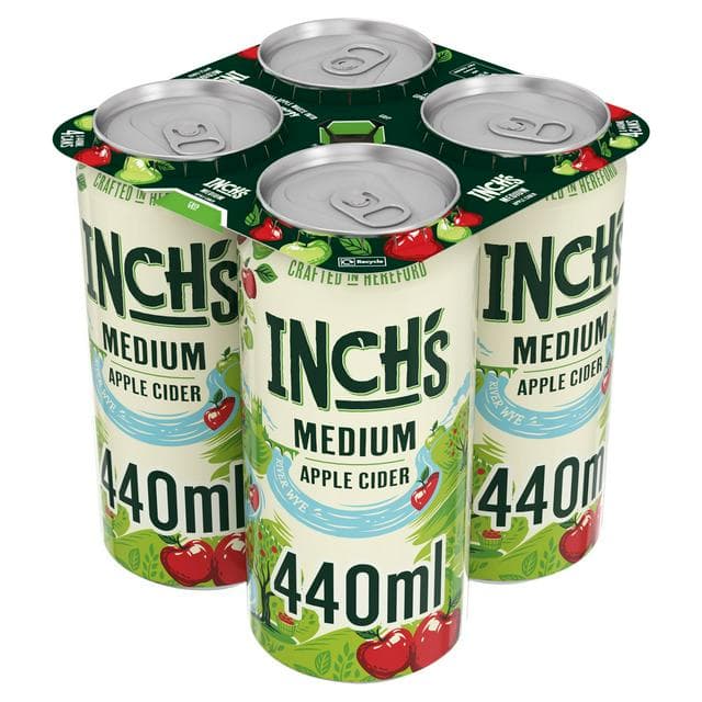 Inch's Medium Apple Cider 4x440ml - gallery image 1